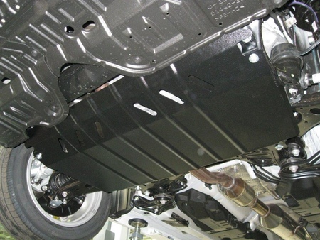 Защита картера (сталь) Novline Toyota Highlander (2014-2019) NLZ.48.30.020 NEW